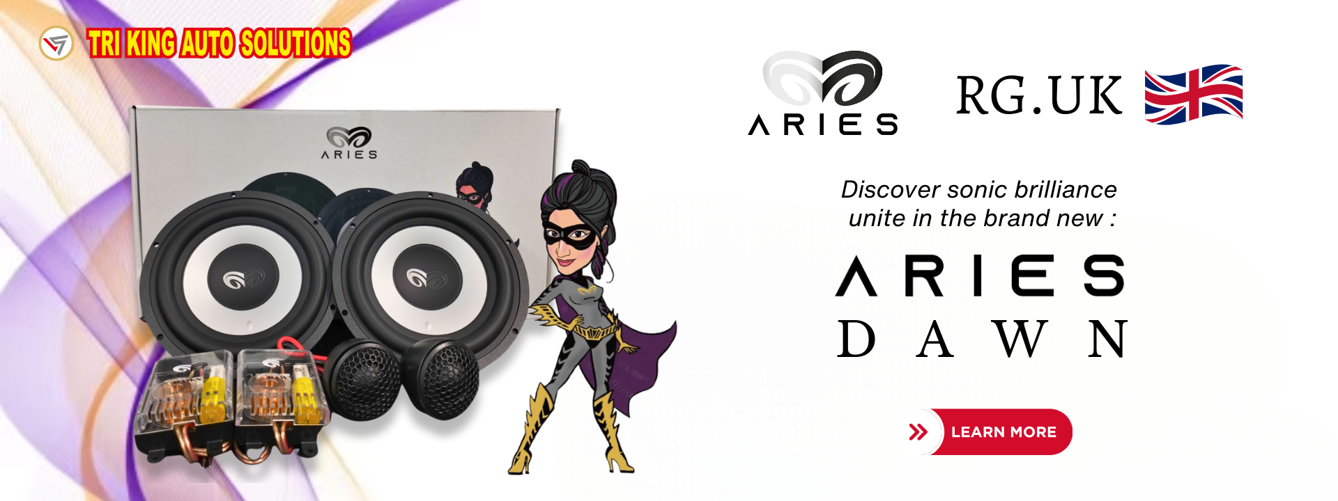 Aries Dawn 2 Way Loud Speake Set