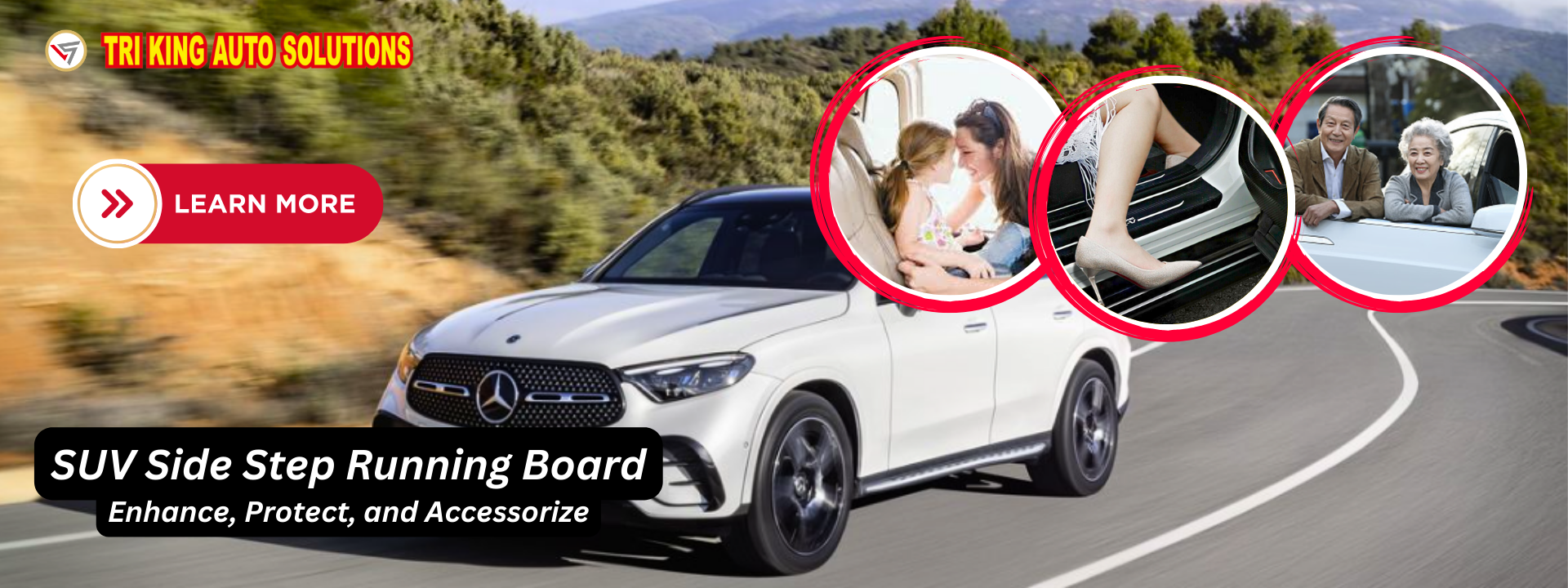 SUV Side Step Running Board