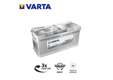 Varta Silver Dynamic AGM Car Battery 105Ah 950CCA H15