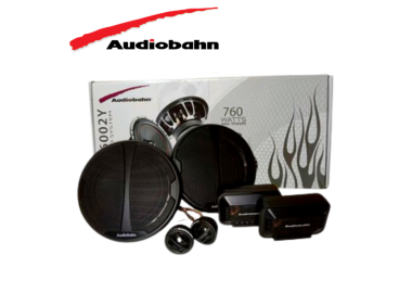 Audiobahn ABC 6002Y 2-Way Component Speaker Set